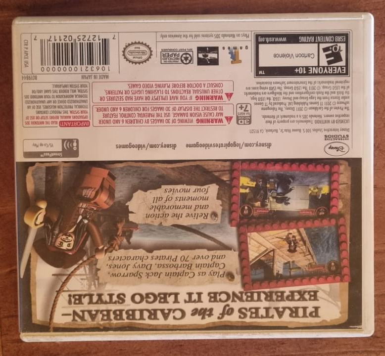 Imagen 2 de LEGO Pirates of the Caribbean: The Video Game (Nintendo 3DS) - Completo en caja